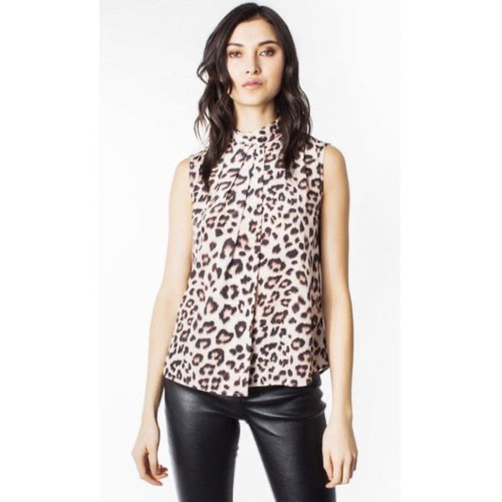 Generation Love Cheetah Print Blouse | Silk-Feel Statement Top